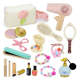 Feelhap Maquillage Enfant Fille en Bois