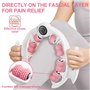 Feelhap Rouleau de Jambe,Rouleau de Massage Anti-cellulite 360°Rouleau de Cellulite,Masseur anti-cellulite efficace avec Poignée