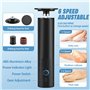 Feelhap Râpe à Pieds Pédicure Electrique Anti-Callosités, Râpe Electrique Lime avec 30 Tampons de Remplacemen et 20 Anneau de Go