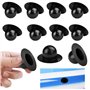 RMENOOR 10 Pièces Bouchon de Piscine Bouchon Trou Crépine de Piscine Bouchons de Vidange de Piscine Intex Bouchons de Piscine de