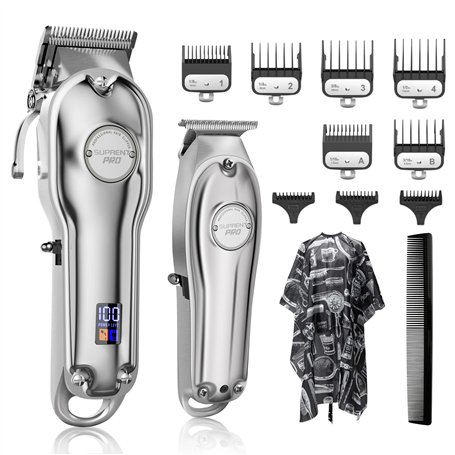 SUPRENT Tondeuse cheveux professionnelle-tondeuse barbe électrique
