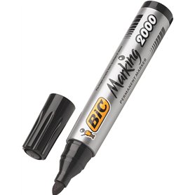 BIC Marqueur Permanent MARKING 2000 Pte Ogive Large Noir