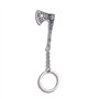Porte-clés hache viking nordique Rune Warrior Symbole amulette porte-clés breloque cadeau pour homme