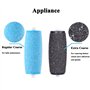 10 Pack Extra Rugueux Rouleaux de Remplacement (6 extra grossier +4 ordinaire grossier) pour Velvet Smooth Express Râpe Electriq