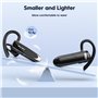 New Bee Oreillette Bluetooth V5.0 Main Libre avec Technologie de Capture de Voix Claire - Kit Invisible pour iPhone Samsung Huaw