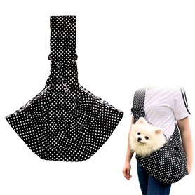 Écharpe de transport pour chien - Sac pour chien - Sac pour chien à accrocher (poids pas plus de 7