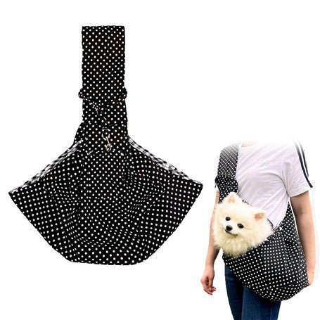 Écharpe de transport pour chien - Sac pour chien - Sac pour chien à accrocher (poids pas plus de 7