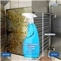 Kitchen Cleaner Foam Cleaner Kitchen Cleaner Spray Foam Cleaner Nettoyant multi-usages 120 ml + éponge à récurer pour une variét