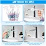 3 Pièces Bathroom Descaler Spray, Bathroom Descaler, Puissant Détartrant Foam Cleaner, Mousse Nettoyante Multi-Usages pour Salle