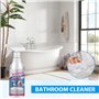 3 Pièces Bathroom Descaler Spray, Bathroom Descaler, Puissant Détartrant Foam Cleaner, Mousse Nettoyante Multi-Usages pour Salle