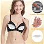 TenaLucy Coussinet Soutien Gorge et Volumateurs Silicone,1 Paire Coussinets de Push Up Faux Sein Rembourrage Coussinet Soutien-G