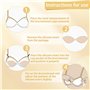 TenaLucy Coussinet Soutien Gorge et Volumateurs Silicone,1 Paire Coussinets de Push Up Faux Sein Rembourrage Coussinet Soutien-G