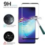 Vuciya Lot de 2 Verre Trempé pour Samsung Galaxy S10 5G Protection Écran Lot de 2 Protecteur d''Objectif de Caméra 9H Dureté Vit