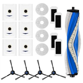 19 Pièces T30 Accessoires de rechange pour ECOVACS DEEBOT T30 PRO OMNI / T30 OMNI Aspirateur Robot
