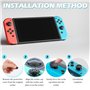 Lot de 20 Capuchons de Joystick de Rechange，Caps Joystick, Capuchon de Stick Analogique，Capuchons pour Pouce，pour Manette - Inst