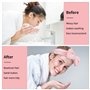 KroY PecoeD Bandeau Maquillage, Bowknot Bandeau Cheveux Femme Spa Bandeau Yoga Sports Bandeau Douche, Bandeaux de Lavage Élastiq