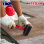 Maillet en Caoutchouc de 450g & Maillet Double Face de 35 mm avec Manche en Fibre de Ve
