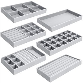6 Pcs Plateaux Rangement