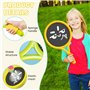 YBCCBY Raquette de Tennis pour Enfants, Raquette Badminton Enfant Balles et Raquettes de Plage Plastique Jeu de Raquette Légères
