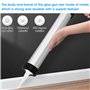 YBCCBY Pistolet à Cartouche, 600ML Pistolet à Calfeutrer en Silicone pour Tube d'aluminium Pistolet à Main Pistolet à Calfeutrer