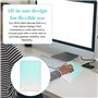 YBCCBY Tapis de Souris et Repose-Poignet Clavier, Cloud Repose-poignet Tapis Souris Ergonomique en Mousse à Mémoire Tapis de Sou