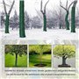 KRISFD Enveloppement Protecteur d'arbre 2 Rouleau 20Mx12CM Bande De Protection pour Arbre Bande d'arbre Protéger Arbuste pour Ga