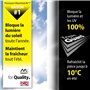 Store occultant 100% MaximoLife® Ultimate | s'adapte à Toutes Les Tailles/Formes de fenêtres | Coupe Facile grâce à la Grille de