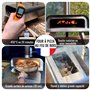Four à Pizza Extérieur au Feu de Bois ● Conçu en France ● Acier Premium ● Surface de Cuisson XXL ● Flux d'Air Réglable ● Art Cul
