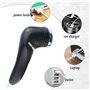 Kikuo Râpe à Pieds Electrique, Râpeuse Pieds Electrique Lime à Pied Avec Chambre à Vide et 2 vitesses, Rechargeable IPX7 Etanche
