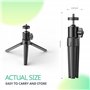 YOTON Mini Trépied de Vidéoprojecteur - Trépied pour Mini Projecteur Portable, Support de Projecteur avec Rotule Rotative à 360°