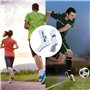 6 Paires Chaussette Antidérapante Foot Kit, Chaussettes de Football Homme Femme, Chaussettes Antiderapantes Sport pour Football 