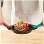 2 Pièces Pince de Cuisine Kit, Polyvalent Clip Anti-brûlure en silicone, Multi-usages Pince Anti-brûlure, Multifonctions Clip de