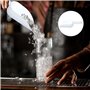 pelles à glace transparentes réutilisables en plastique pour Mariage Anniversaire Cuisine