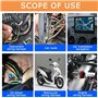 26 Pièces Outils pour Enlever les Bornes, Auto Terminals Enlèvement Outil, Outil d'épingle Terminal Removal Tool, Extracteurs de
