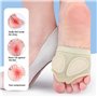 String Pied pour Danse Coussin de Pieds, Antidérapant Protection Pied pour Danse Ballet Belly Chaussettes Pad Chaussures, Avant-