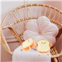 Auptiz Oreiller en Peluche pour Pain grillé, 3D Oreiller de jeté Jouet de Dessin animé,Oreiller en Peluche bourré pour canapé Ca