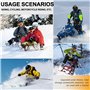 SEFIRST Cagoule Moto Polaire Balaclava Hiver, Masque De Ski, Coupe-Vent Cagoule Multifonction, Chaud ＆ Couvre-Visage Respirant p