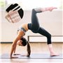 SEFIRST 2 Paires Chaussettes Antidérapantes pour Femme, Chaussettes Pilates en Coton, Chaussettes Yoga Chaussettes Pilates Refor