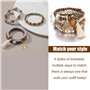 Bracelet Perles Bois pour Femme avec Arbre De Vie