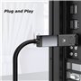 JIEYUCHU 4K Adaptateur DisplayPort vers HDMI, Adaptateur Displayport Mâle vers HDMI Femelle Compatible avec Ordinateur De Bureau
