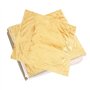 NXPUXP 100 Feuilles De Feuille D'or D'imitation