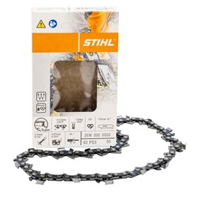Stihl 3616 000 0050 Chaîne de Tronçonneuse 3/8 "
