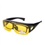 Dollger Lunettes de Conduite de Nuit sur Lunettes Prescription Lunettes de Vision Nocturne HD Polarisées anti-éblouissement pour