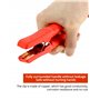 QWORK® 4 mètres 2000 ampères Cable De Demarrage Voiture avec Sac de Rangement