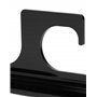 QWORK® Lot de 2 supports de canne à pêche, Pouvant contenir 6 cannes, Montage au plafond ou au mur, Support d'organisation pour 