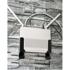QWORK® Support Mural Universel Support Mural Polyvalent pour routeur/boîtier TV/Ordinateur Portable/commutateur/modems