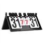 QWORK® Tableau de Bord de Flip Portable à 4 Chiffres