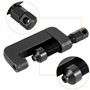QWORK® Outil de Derive Chaine Moto, 13 Pièces Outil de Rivetage de Chaîne, pour Vélo et Moteur