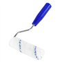QWORK® Kit de rouleau de peinture - 4 Rouleaux à peinture (23cm 10cm), 1 pinceau (4 cm), 1 bac peinture - Accessoires de décorat