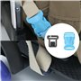 QWORK® Chariot à Dos, Chariot à Sac à Dos à 6 Roues, Chariot Pliable, Chariot en Alliage d'aluminium pour Sac à Dos